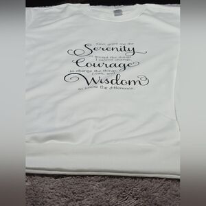 White Graphic Women Top sweatshirt